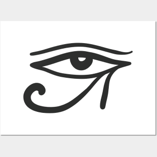 Egyptian eye Posters and Art